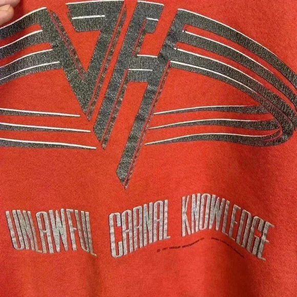 Vintage Van Halen Sweatshirt - 1991 90s - Picture 5 of 7